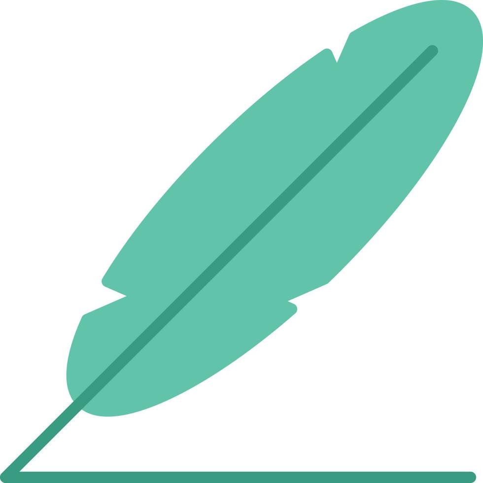 Writer Flat Icon vector