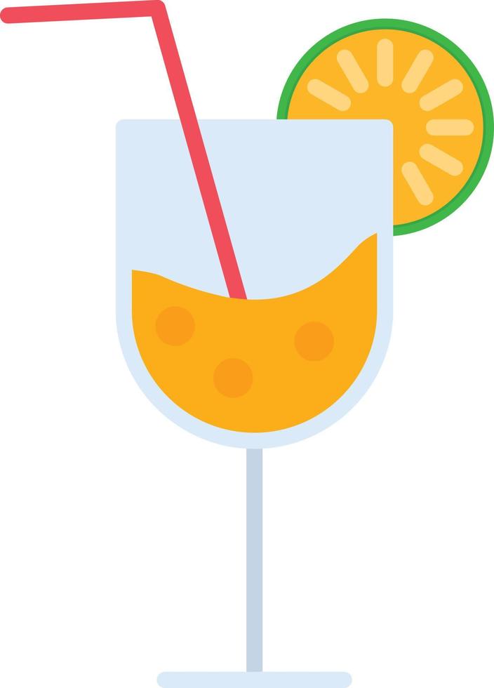 Juice Flat Icon vector