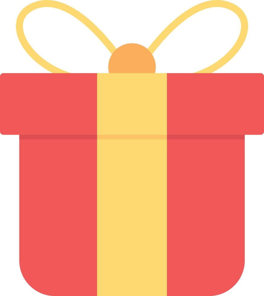 Gift Flat Icon vector