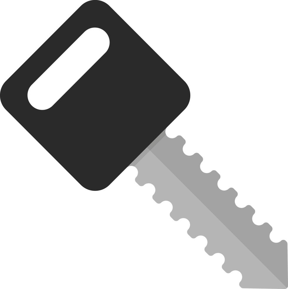 23 - Car Key Flat Icon vector