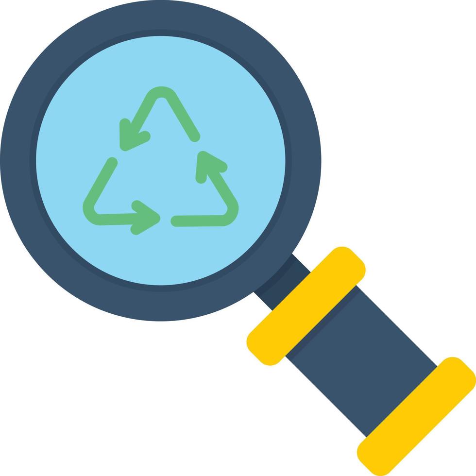 Recycling Flat Icon vector