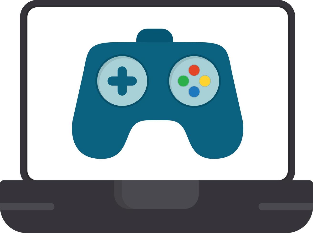 Video Game Flat Icon vector