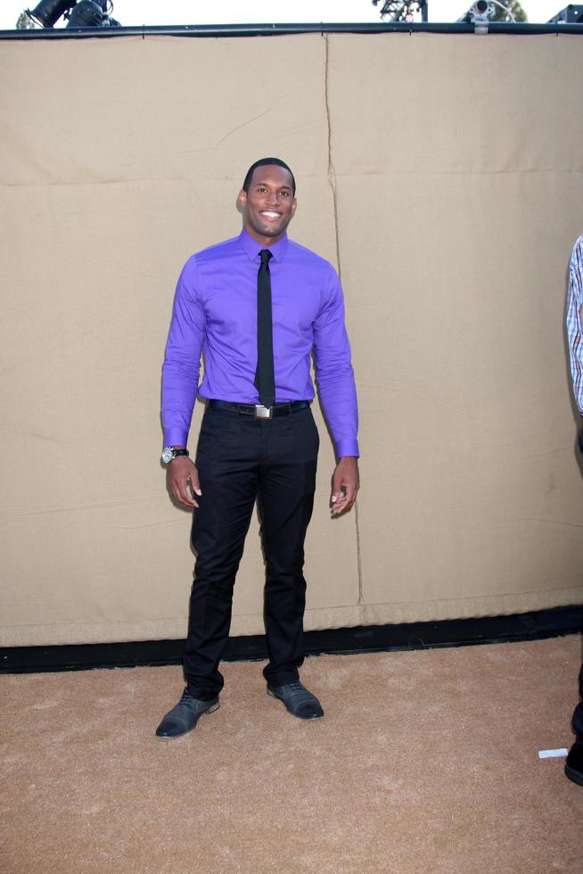 LOS ANGELES, JUL 29 -  Lawrence Saint-Victor arrives at the 2013 CBS TCA Summer Party at the private location on July 29, 2013 in Beverly Hills, CA photo