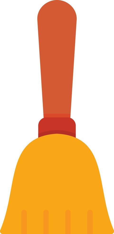 Broom Flat Icon vector