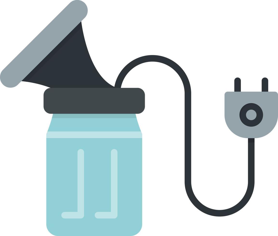 Breast Pump Flat Icon vector