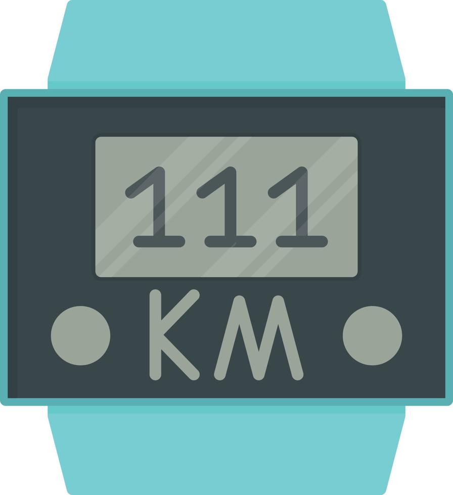 Meter Flat Icon vector