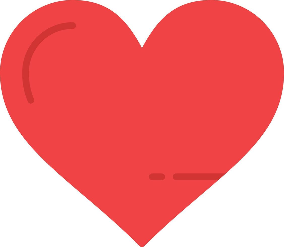 Heart Flat Icon vector