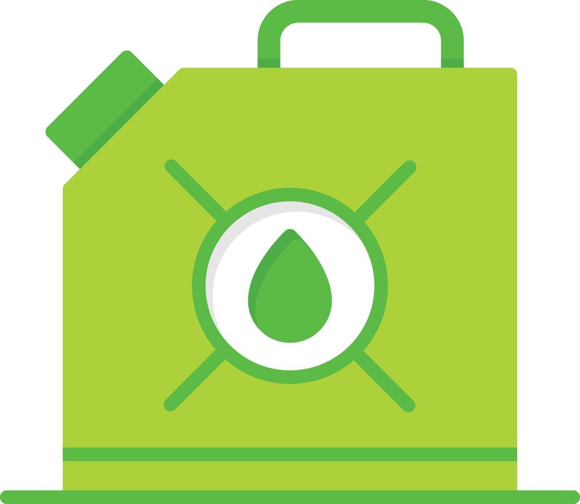 Biofuel Flat Icon vector