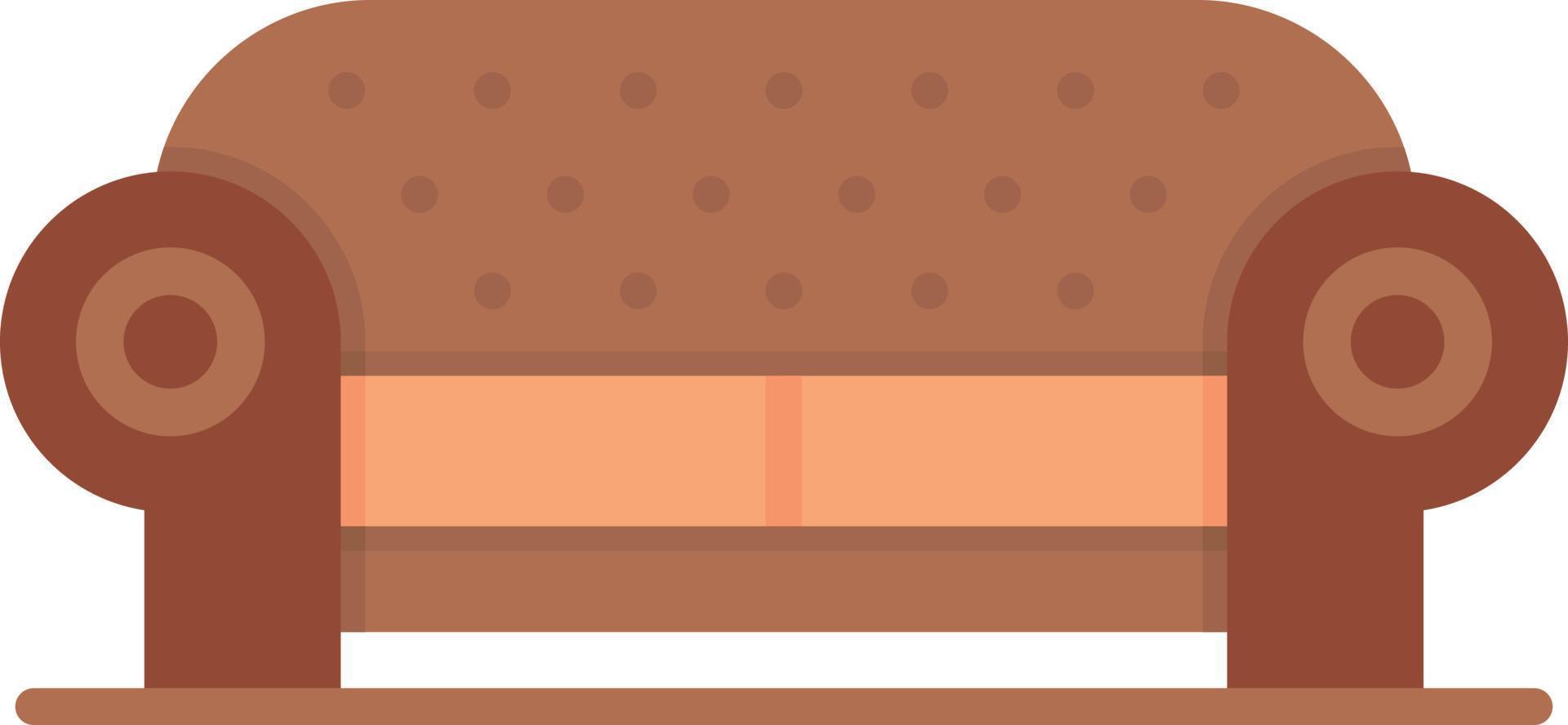 Sofa Flat Icon 9821026 Vector Art at Vecteezy