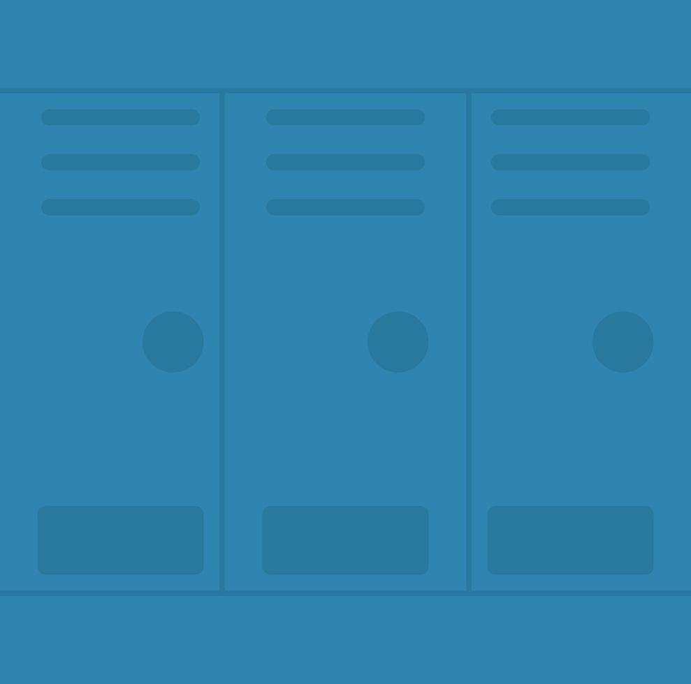 Locker Room Flat Icon vector