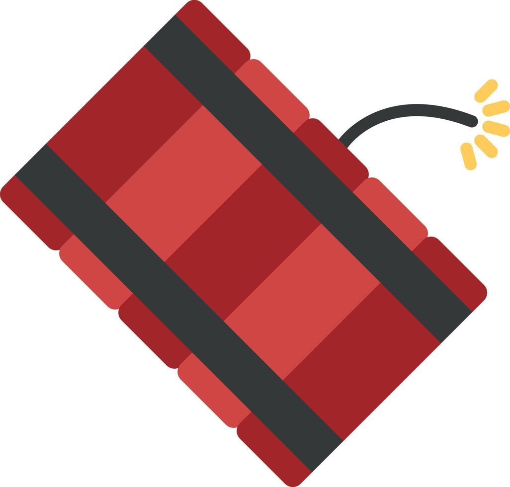 Dynamite Flat Icon vector