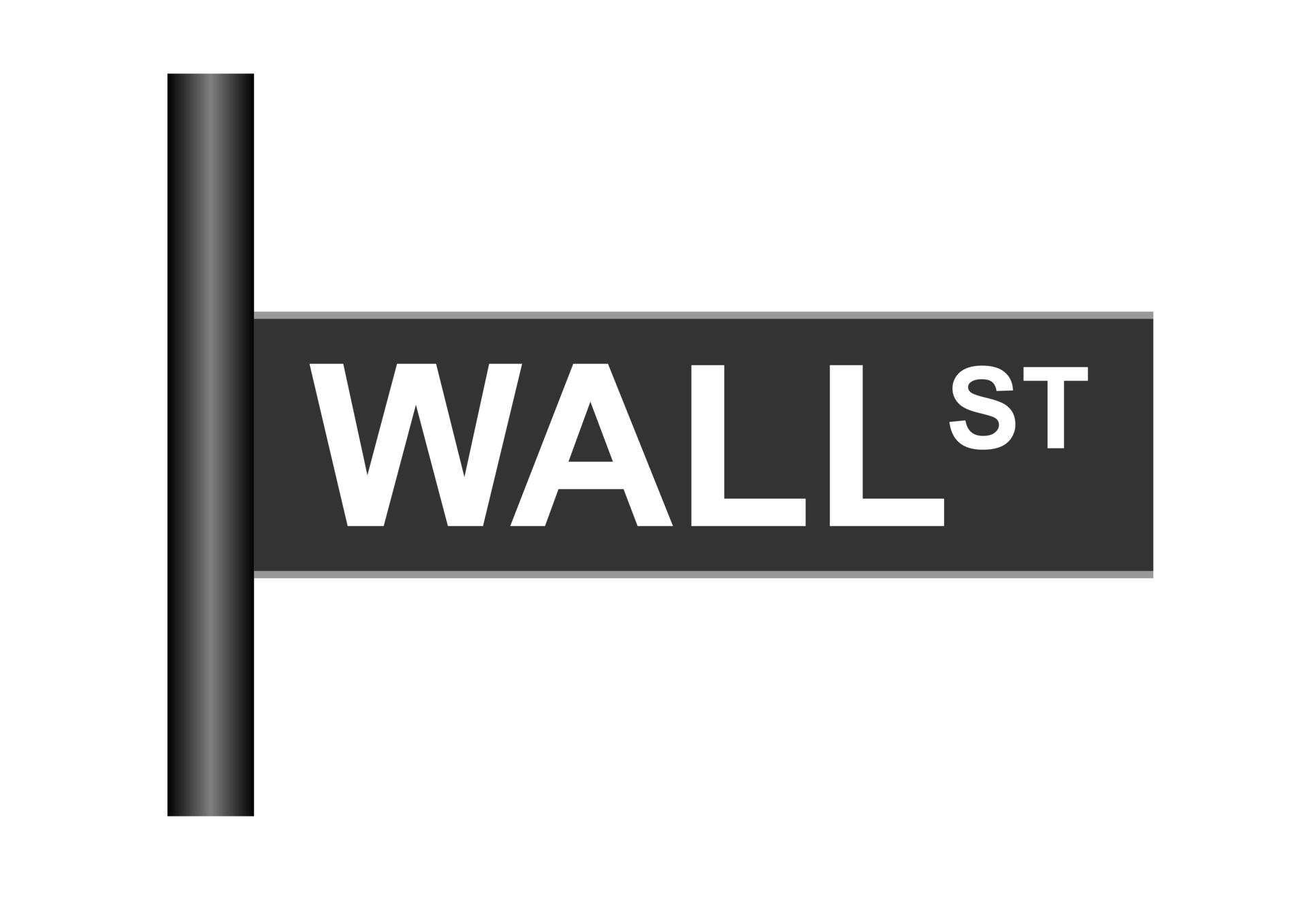 Wall St sign transparent PNG 9822360 PNG