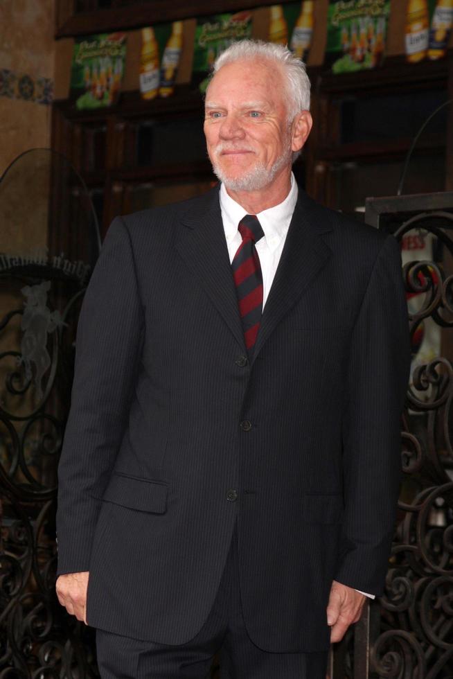 LOS ANGELES, MAR 16 - Malcolm McDowell at the Malcolm McDowell Walk of Fame Star Ceremony for The Muppets at the Hollywood Boulevard on March 16, 2012 in Los Angeles, CA photo