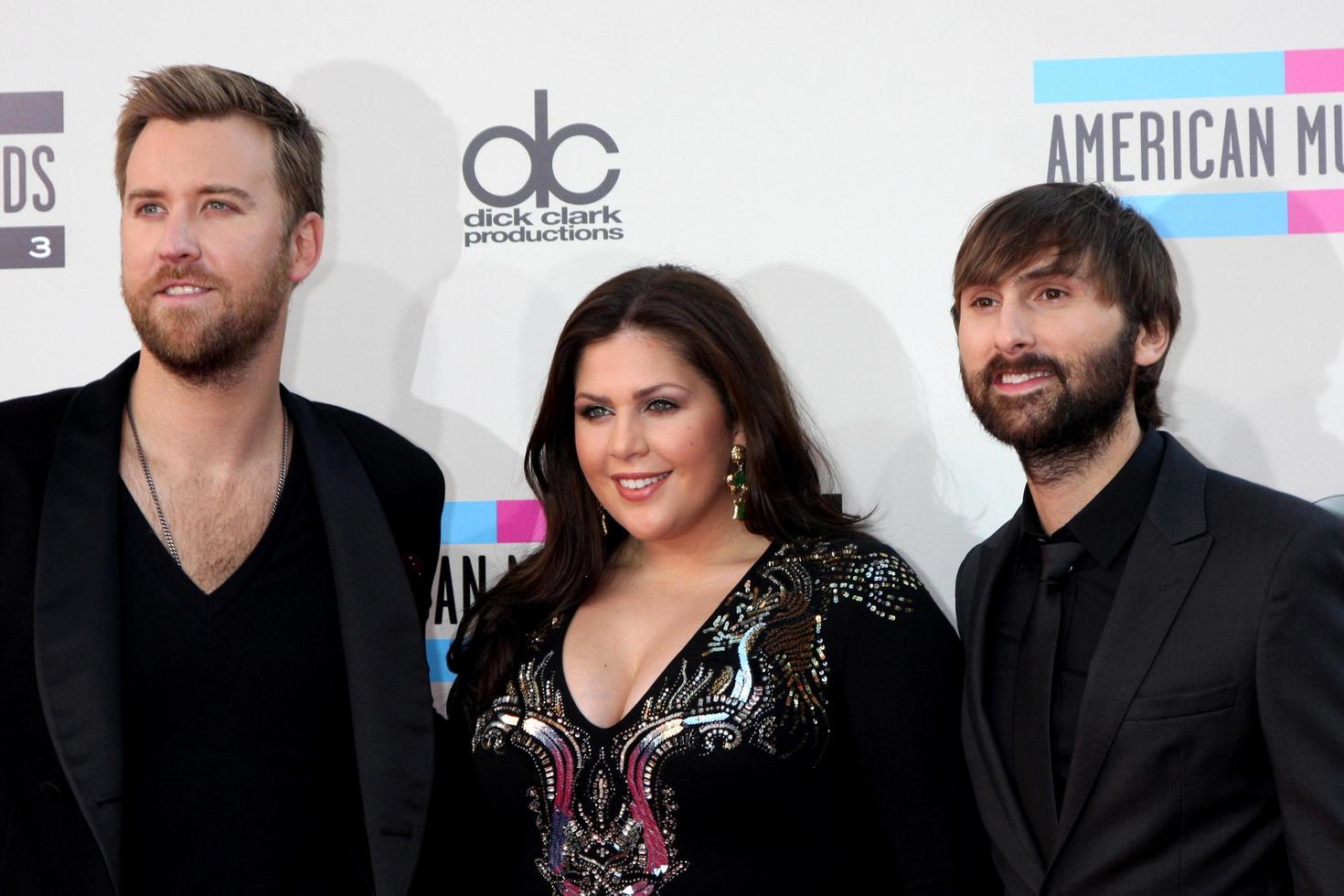 LOS ANGELES, NOV 24 -  Lady Antebellum at the 2013 American Music Awards Arrivals at Nokia Theater on November 24, 2013 in Los Angeles, CA photo
