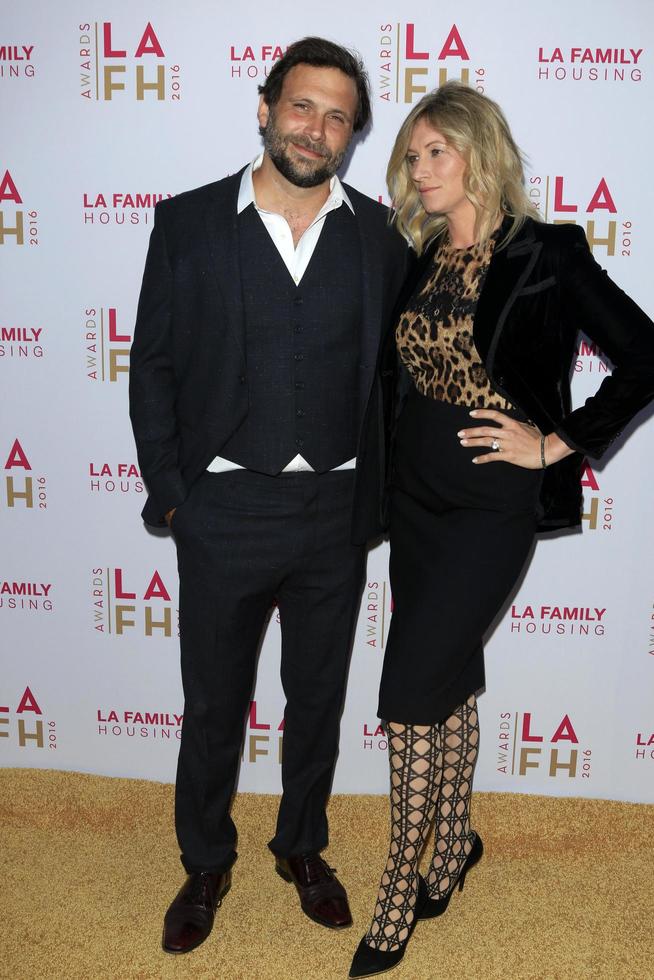 LOS ANGELES, APR 21 -  Jeremy Sisto, Addie Lane at the LA Family Housing Awards at the The Lot on April 21, 2016 in Los Angeles, CA photo