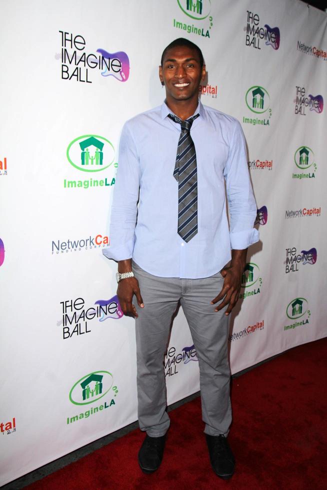LOS ANGELES, AUG 6 - Metta World Peace at the Imagine Ball LA at the House of Blues on August 6, 2014 in West Hollywood, CA photo