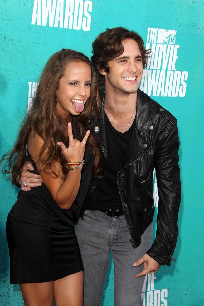 LOS ANGELES, JUN 3 - Diego Boneta arriving at the 2012 MTV Movie Awards at Gibson Ampitheater on June 3, 2012 in Los Angeles, CA photo