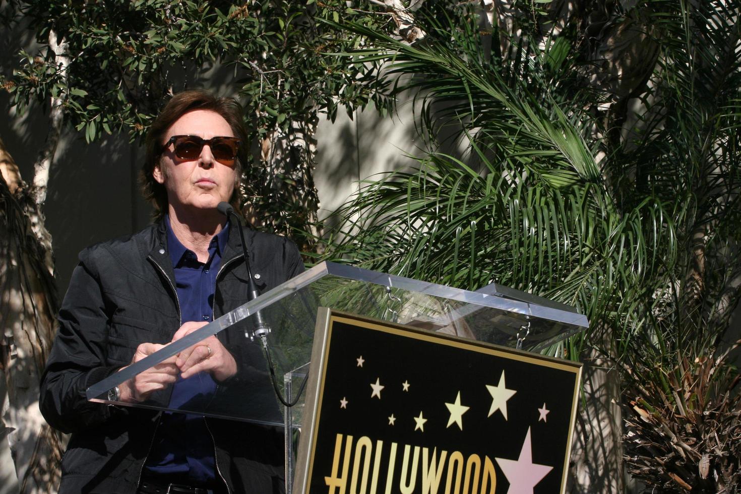 LOS ANGELES, FEB 9 - Paul McCartney at the Hollywood Walk of Fame Ceremony for Paul McCartney at Capital Records Building on February 9, 2012 in Los Angeles, CA photo