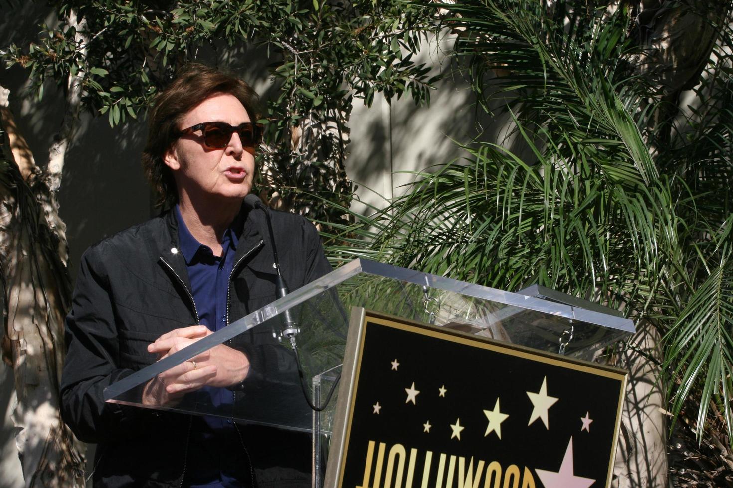 LOS ANGELES, FEB 9 - Paul McCartney at the Hollywood Walk of Fame Ceremony for Paul McCartney at Capital Records Building on February 9, 2012 in Los Angeles, CA photo