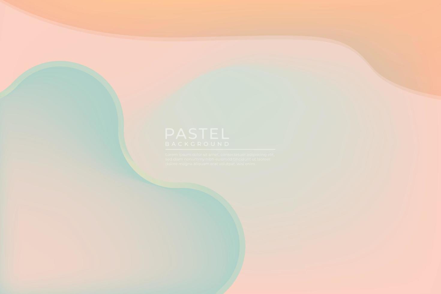 Pastel Multi Color Gradient Vector Background,Simple form and blend of color spaces as contemporary background graphic