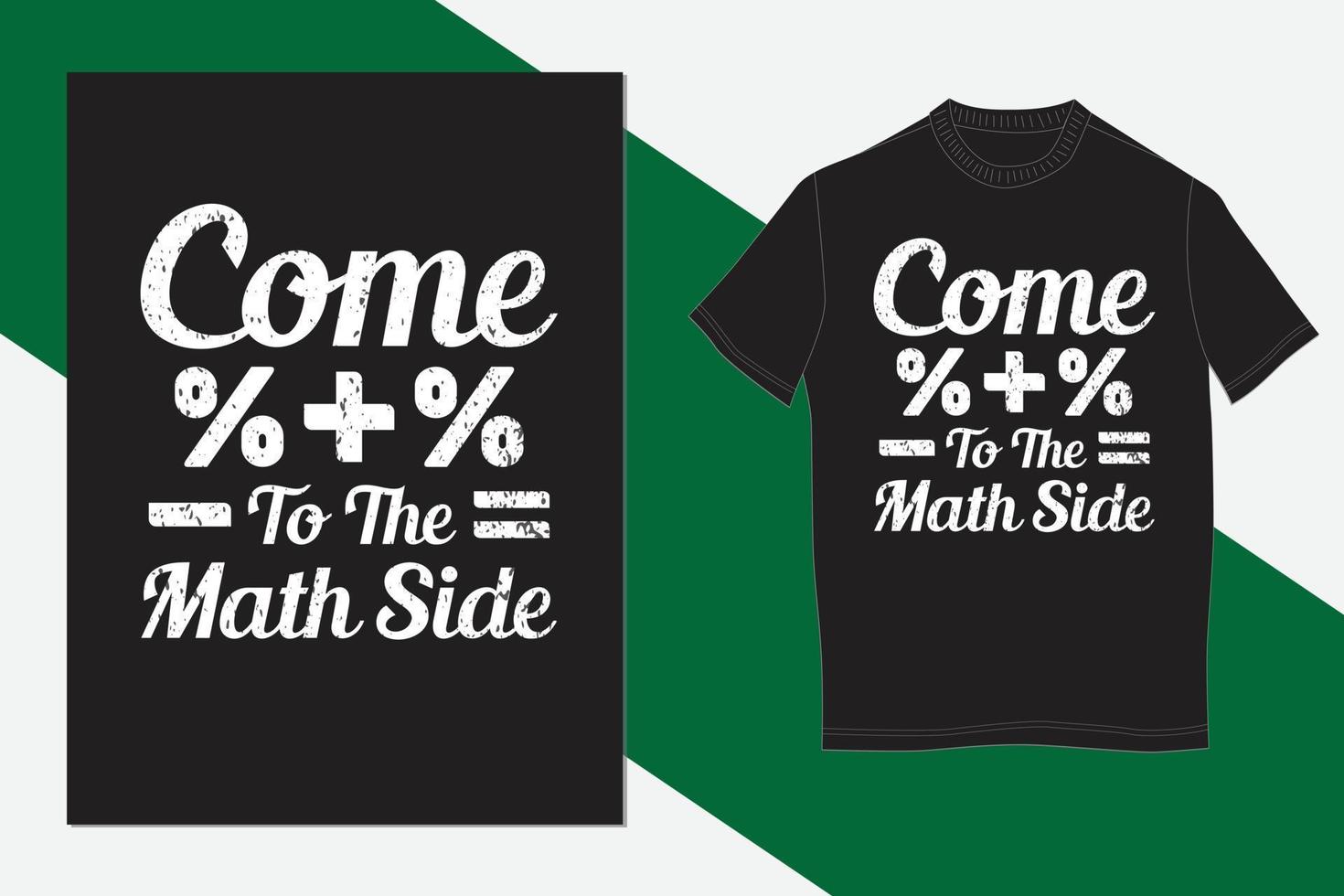 Come to the math side vector