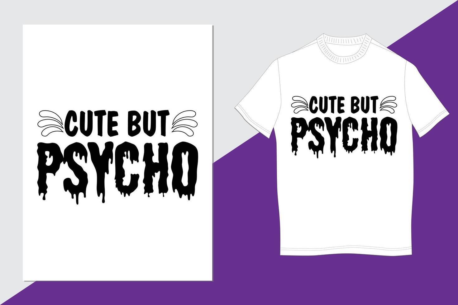Cute but psycho vector