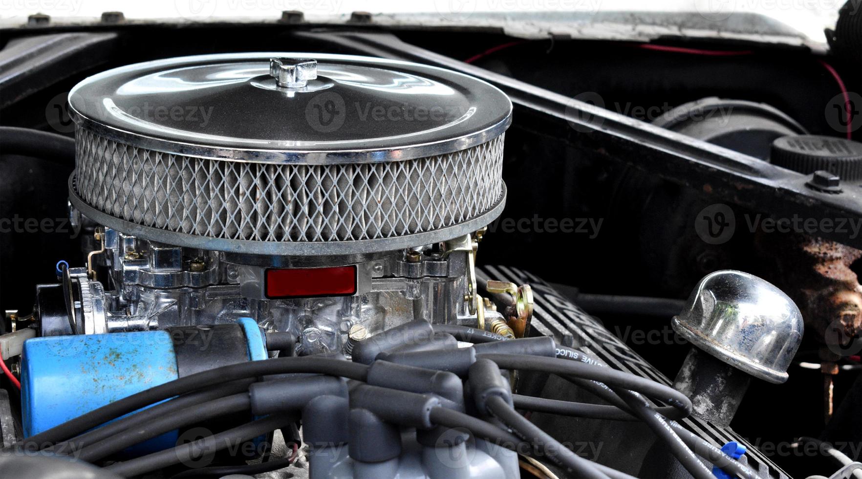 Classic Car Engine photo