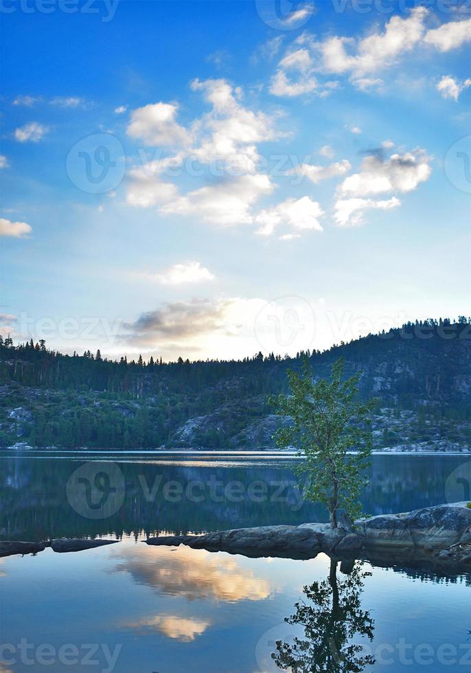 Cloud Reflection in Water photo