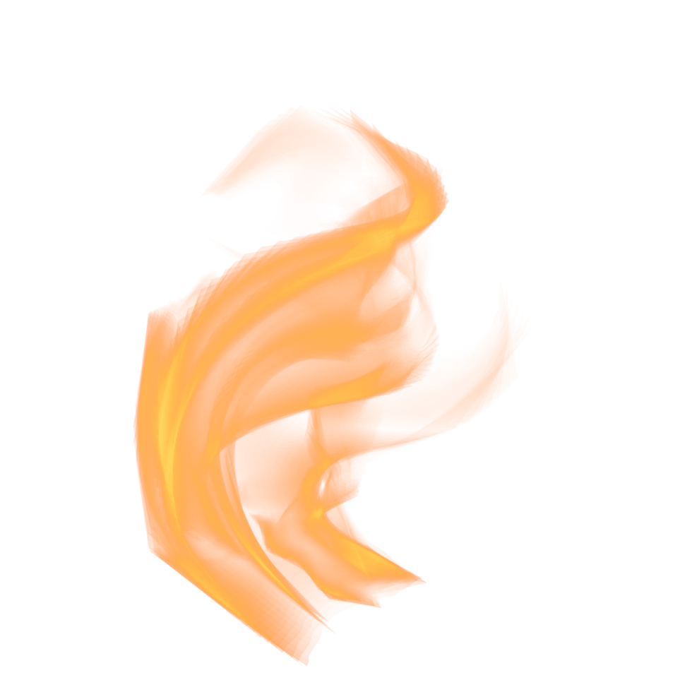 Fire PNG design with transparent background