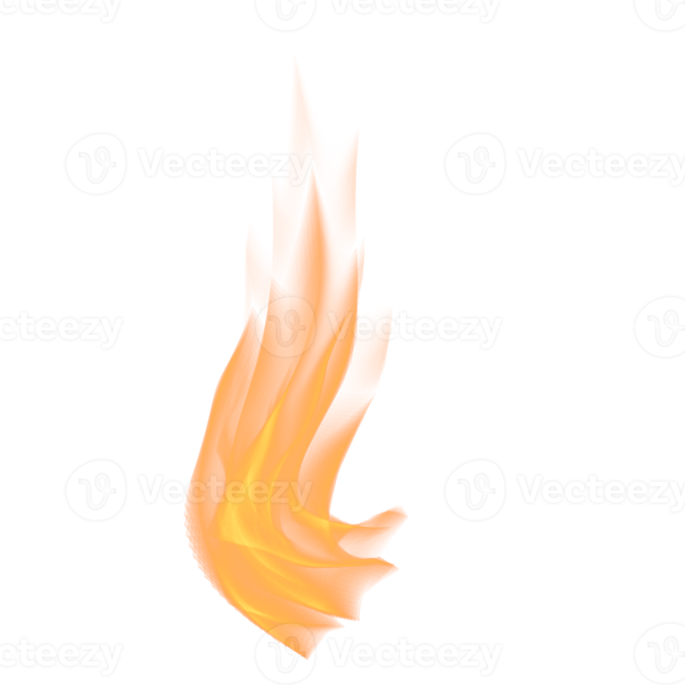 Fire PNG design with transparent background