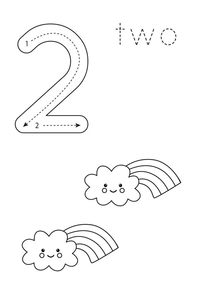 Number 2 Activity Worksheet