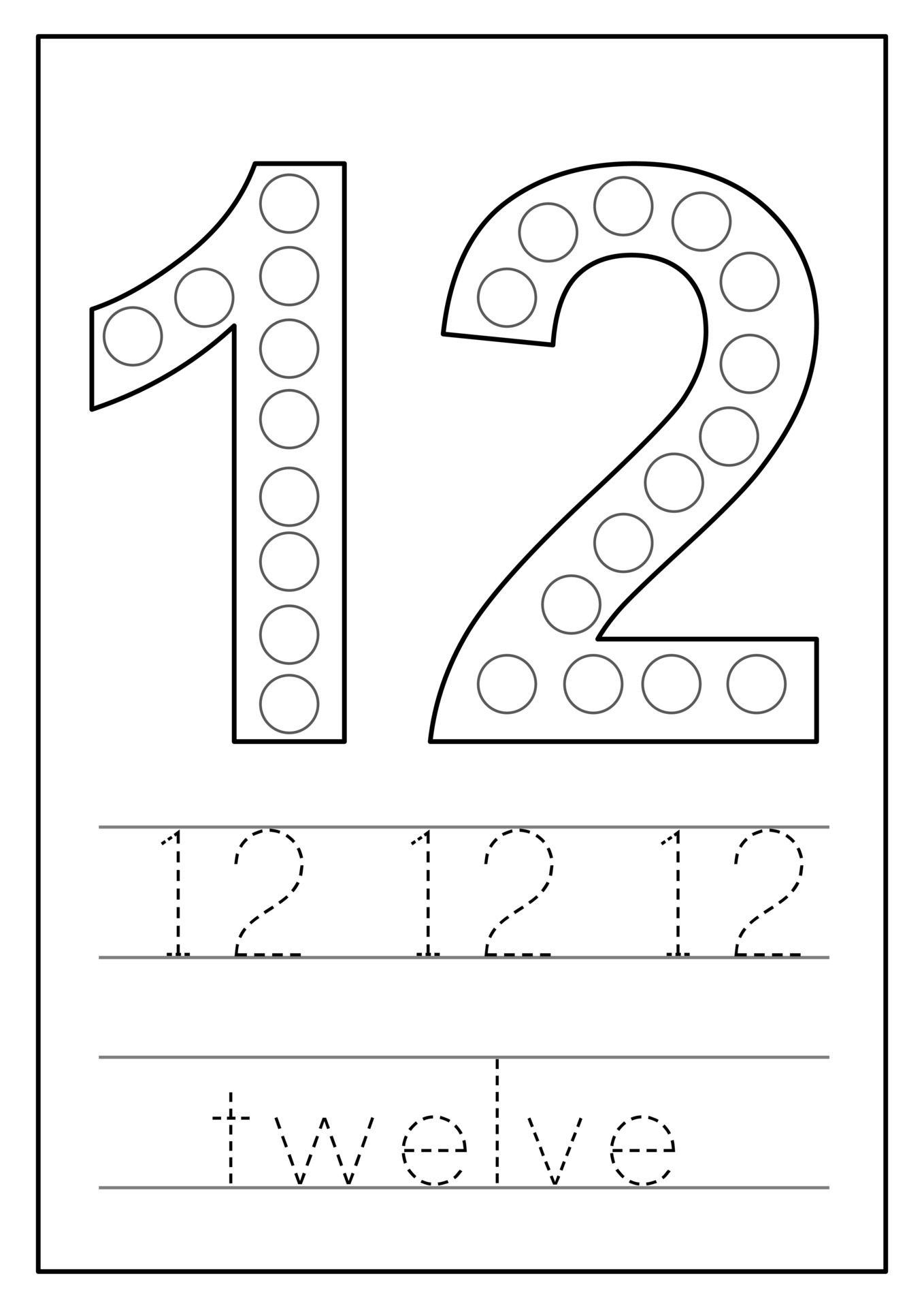 Learning Numbers For Kids Number Twelve Math Worksheet 9826997 learning-numbers-for-kids-number-twelve-math-worksheet-9826997