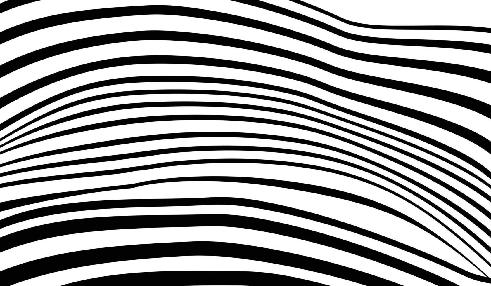 Stripes black and white background vector template.