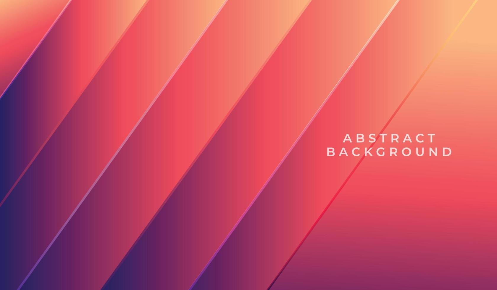 Orange blue gradient luxury background vector template.