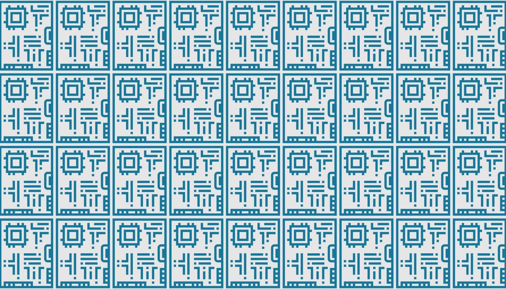 Geometric ethnic seamless pattern background vector