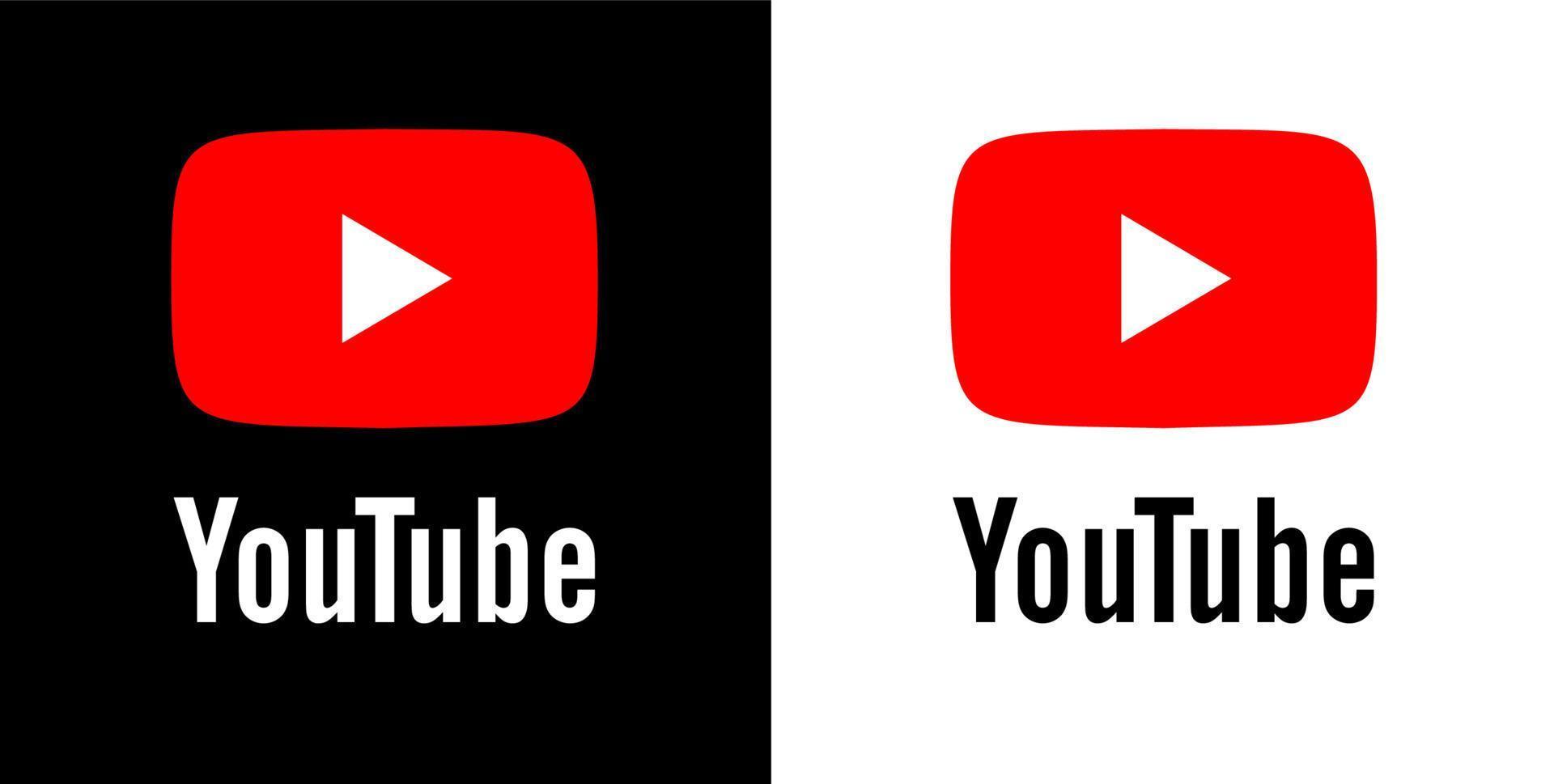 nuevo vector de logotipo de youtube