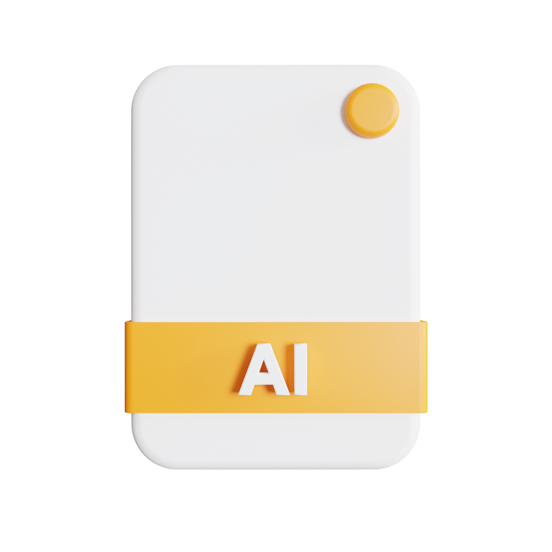File Formats Icon 3d Render Ai 9827746 Png File Formats Icon 3d Render Ai 9827746 Png