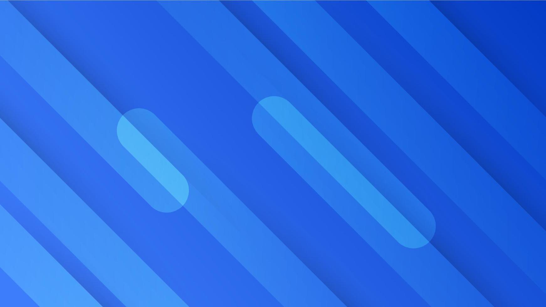 Dynamic line background with blue gradient background vector