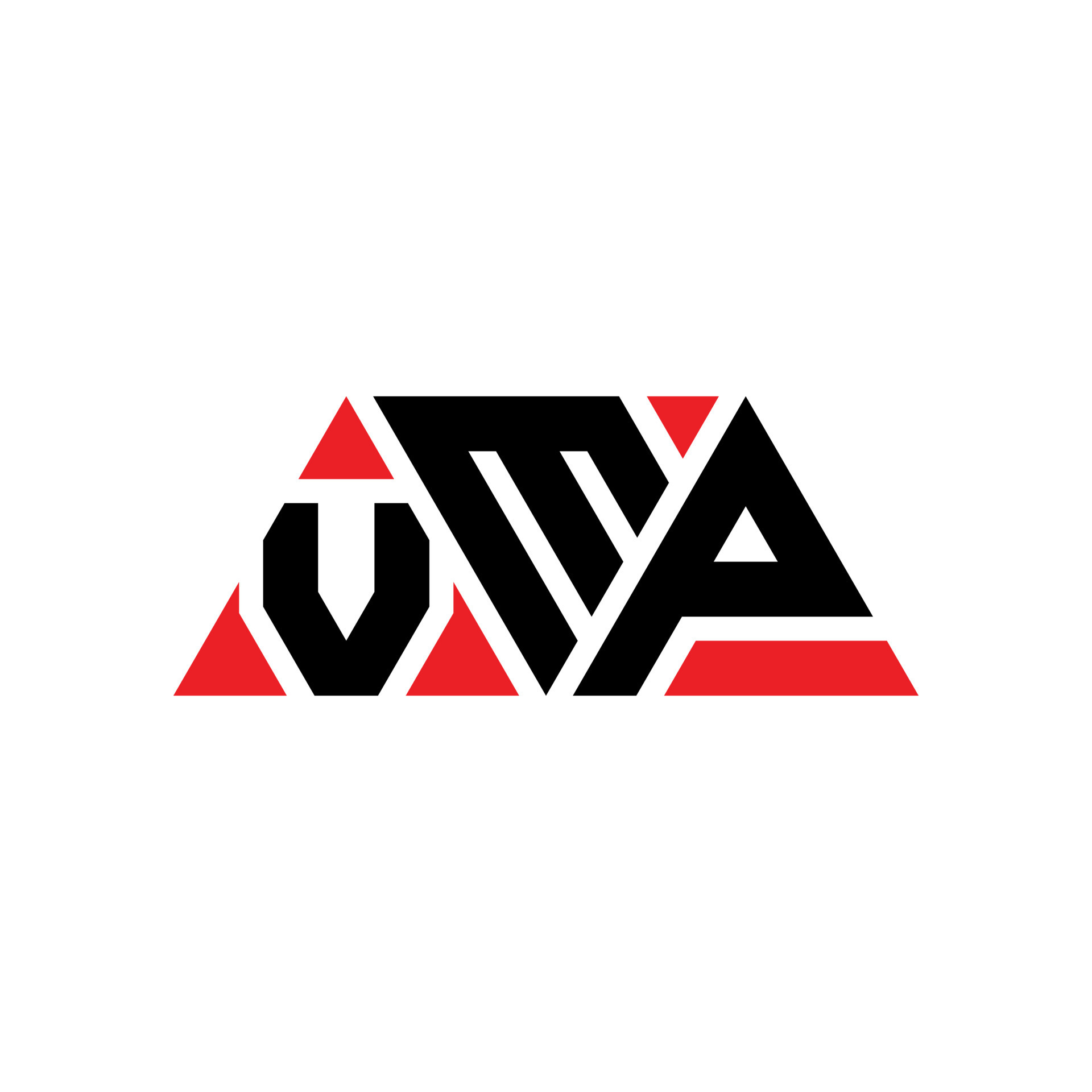 VMP triangle letter logo design with triangle shape VMP triangle logo VMP triangle letter logo design with triangle shape VMP triangle logo