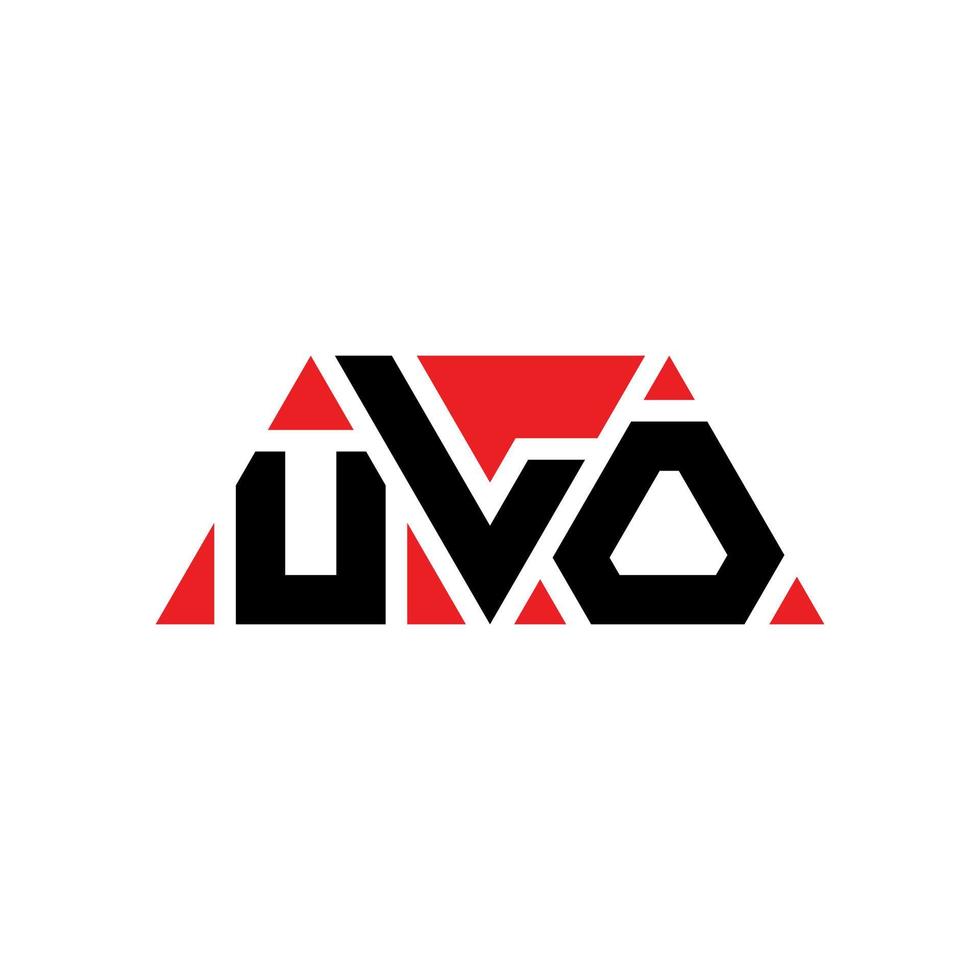 ULO triangle letter logo design with triangle shape. ULO triangle logo design monogram. ULO triangle vector logo template with red color. ULO triangular logo Simple, Elegant, and Luxurious Logo. ULO