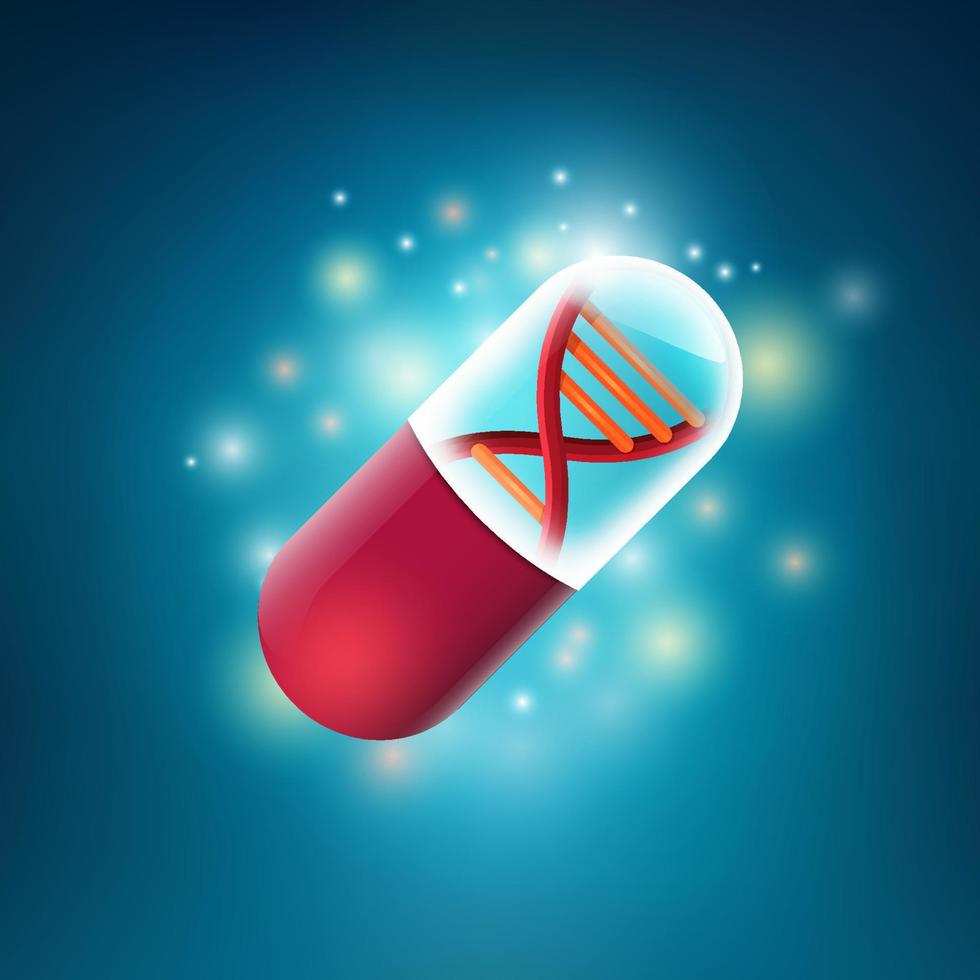 DNA pill element vector
