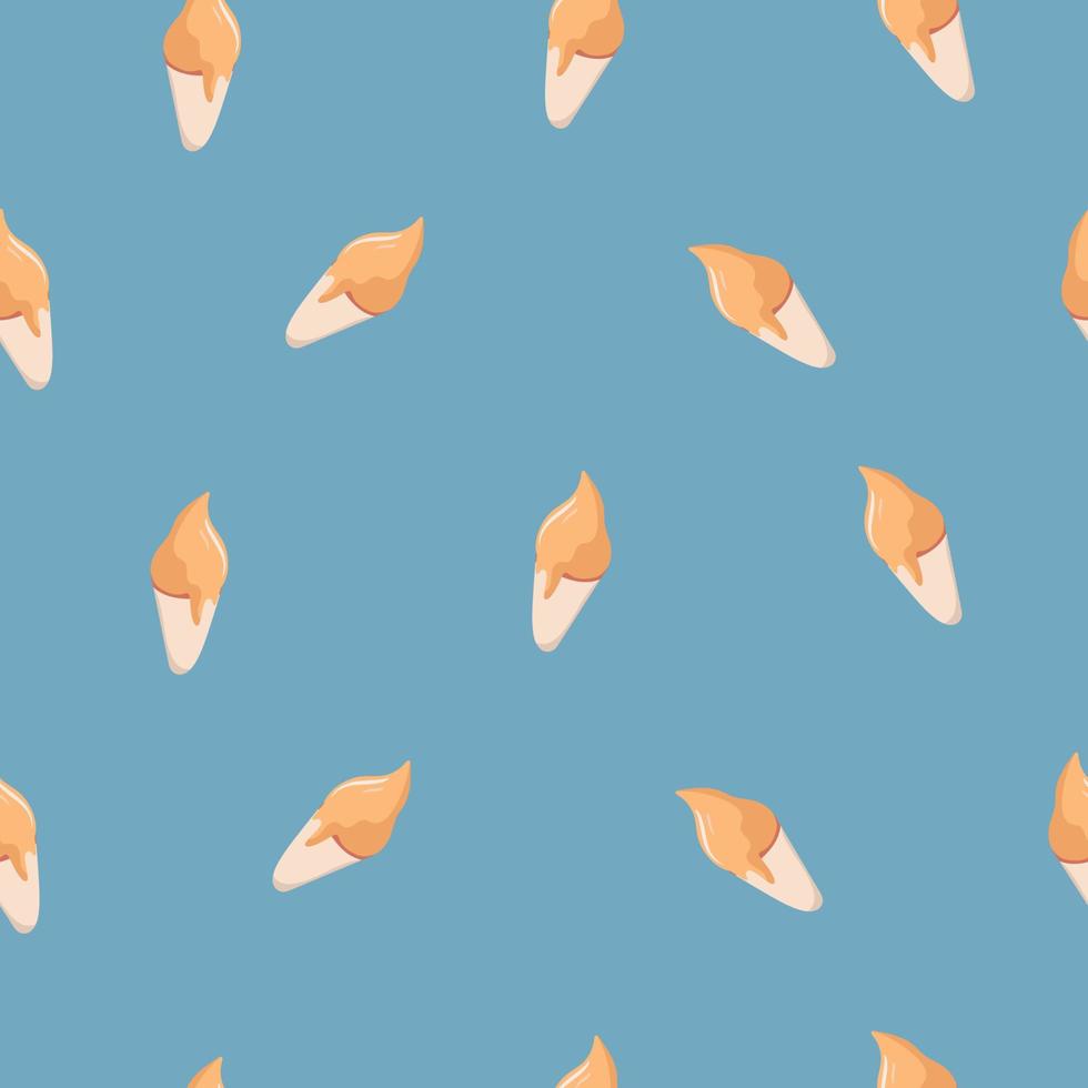 seamless pattern with summer beach background vector