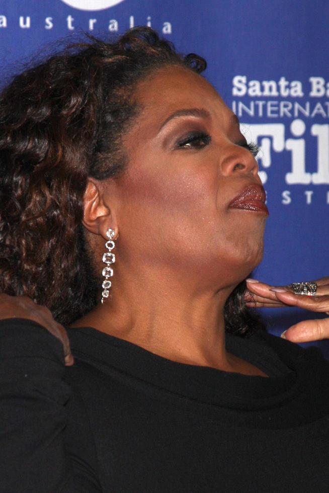 SANTA BARBARA, FEB 5 - Oprah Winfrey at the Santa Barbara International Film Festival Honors Oprah Winfrey at Arlington Theater on February 5, 2014 in Santa Barbara, CA photo