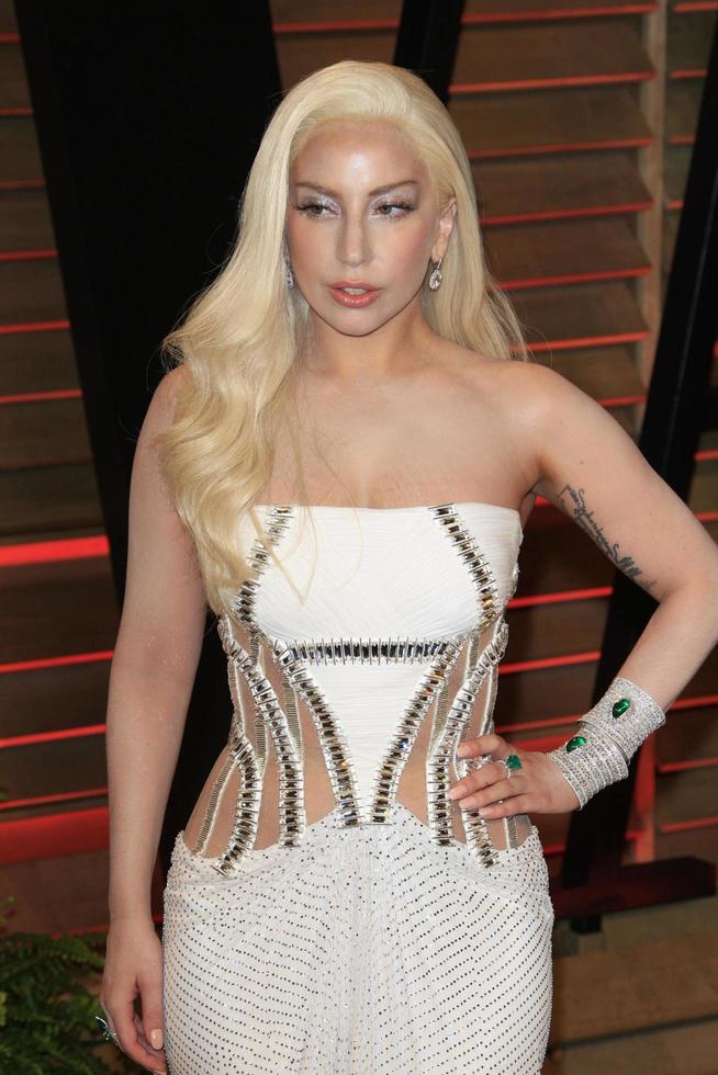 LOS ANGELES, MAR 2 -  Lady Gaga at the 2014 Vanity Fair Oscar Party at the Sunset Boulevard on March 2, 2014 in West Hollywood, CA photo