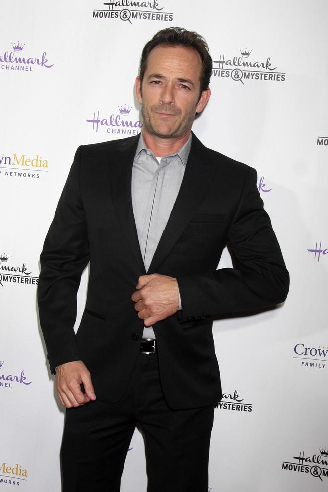 LOS ANGELES, NOV 4 - Luke Perry at the Hallmark Channel s Northpole Screening Reception at the La Piazza Restaurant at The Grove on November 4, 2014 in Los Angeles, CA photo