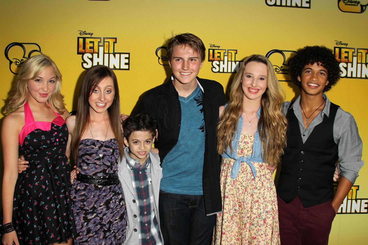 LOS ANGELES, JUN 5 -  So Random Cast arriving at the Premiere Of Disney Channel s Let It Shine at DGA Theater on June 5, 2012 in Los Angeles, CA photo