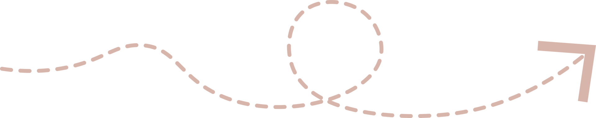 flèche en pointillé png