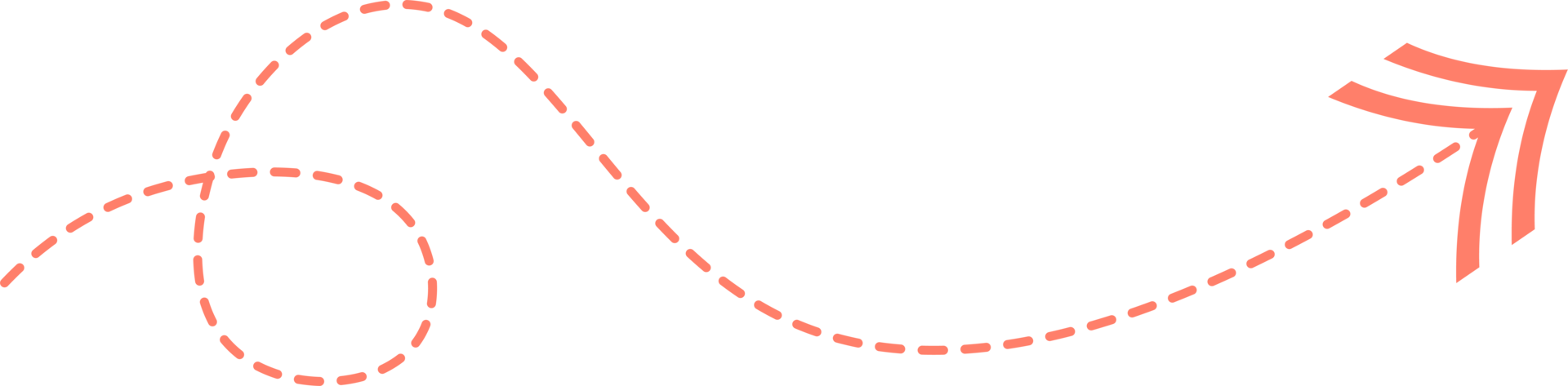 Dashed Line Arrow png