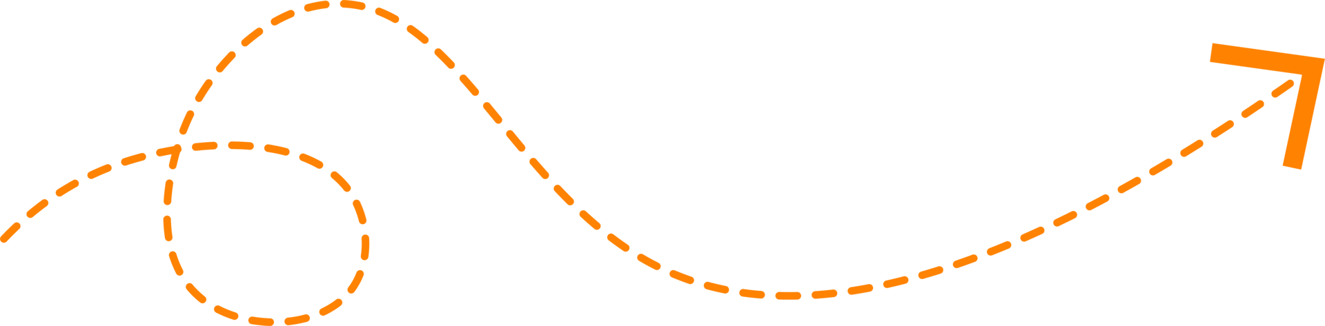 Dashed Line Arrow png