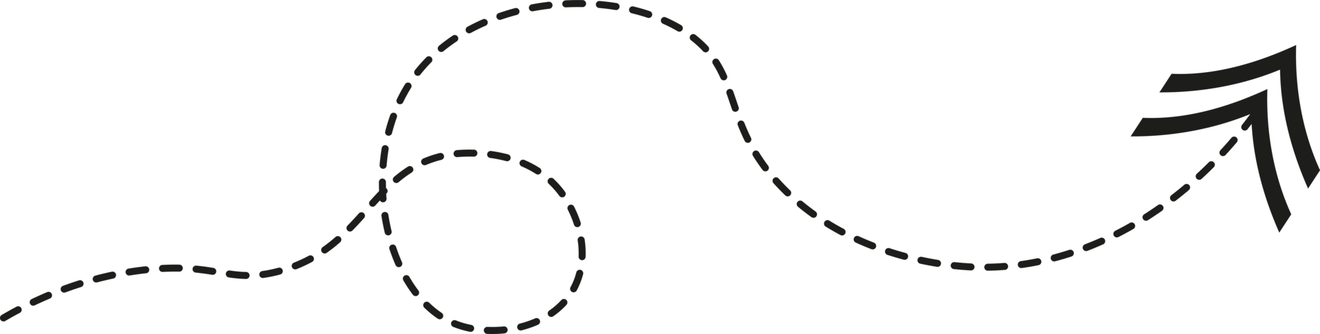 Dashed Line Arrow png